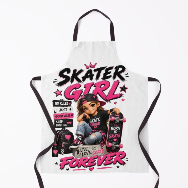 Artikelvorschau, Skater Girl für immer entworfen und verkauft von KLERIKSTORE.