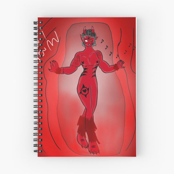 Item preview, Red Horned Demon Dark Fantasy Character designed and sold by BernasconiStore.