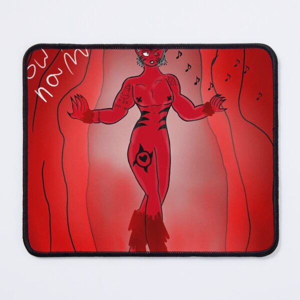 Item preview, Red Horned Demon Dark Fantasy Character designed and sold by BernasconiStore.