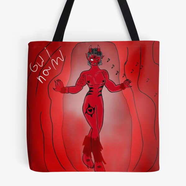 Item preview, Red Horned Demon Dark Fantasy Character designed and sold by BernasconiStore.