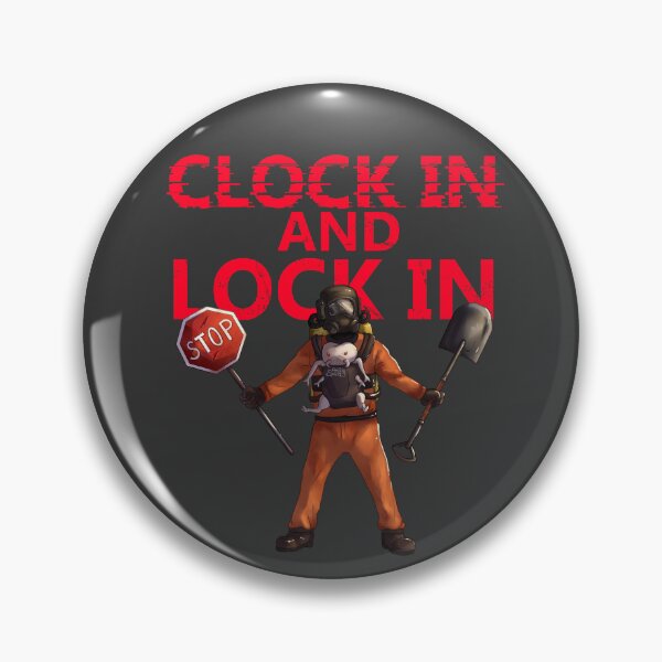Item preview, Clock in and Lock in designed and sold by ArchASquirrel.
