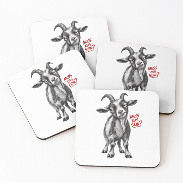 Item preview, IS THIS REALLY NECESSARY? – Annoyed Goat | German Humor designed and sold by UnglaublichGut.