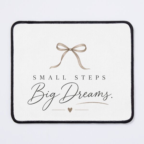 Item preview, Small Steps Big Dreams Minimalist Inspirational Quote designed and sold by MUSA'S.