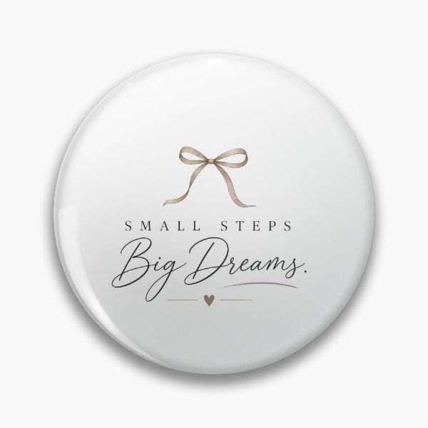 Item preview, Small Steps Big Dreams Minimalist Inspirational Quote designed and sold by MUSA'S.