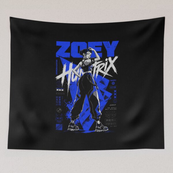 Item preview, Zoey Blue Cyberpunk designed and sold by Knightly Armor.