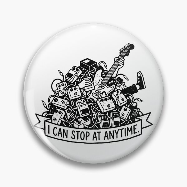 Item preview, I Can Stop At Anytime Graphic Guitarist GAS designed and sold by ThreadRiotTees.