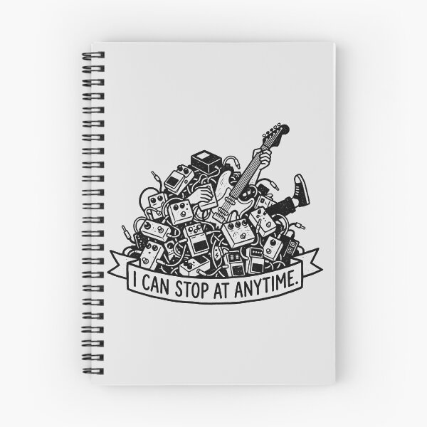 Item preview, I Can Stop At Anytime Graphic Guitarist GAS designed and sold by ThreadRiotTees.
