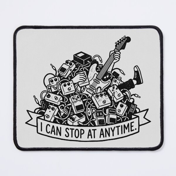 Item preview, I Can Stop At Anytime Graphic Guitarist GAS designed and sold by ThreadRiotTees.