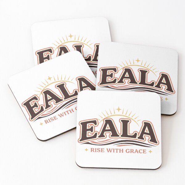 Item preview, EALA Rise With Grace Retro Typography designed and sold by GeniePixel.