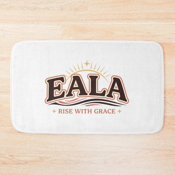Item preview, EALA Rise With Grace Retro Typography designed and sold by GeniePixel.