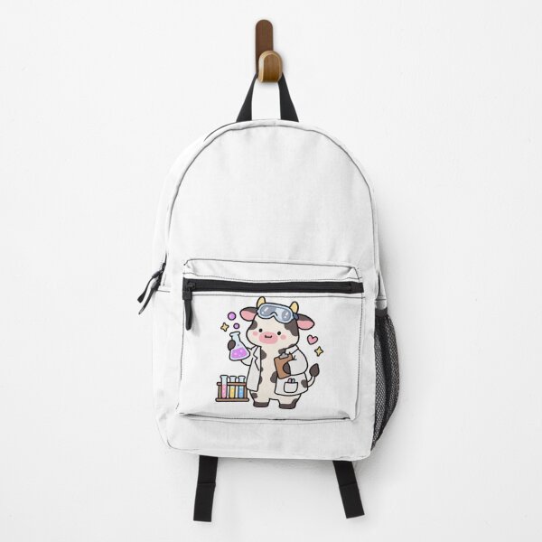 Item preview, Cute Cow Scientist in a Kawaii Chemistry Lab designed and sold by EntropyThreads.