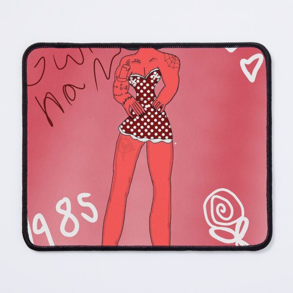 Item preview, Retro Polka Dot Demon Girl Fantasy Art designed and sold by BernasconiStore.