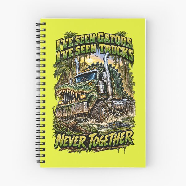 Item preview, Gator Truck Born In The Bayou Funny Trucker Art designed and sold by NomadForge.