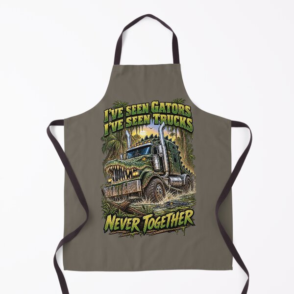 Item preview, Gator Truck Born In The Bayou Funny Trucker Art designed and sold by NomadForge.
