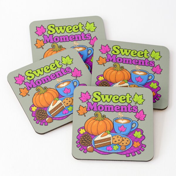 Item preview, Sweet Moments – Cozy Autumn Coffee & Carrot Cake designed and sold by Aimetoi.