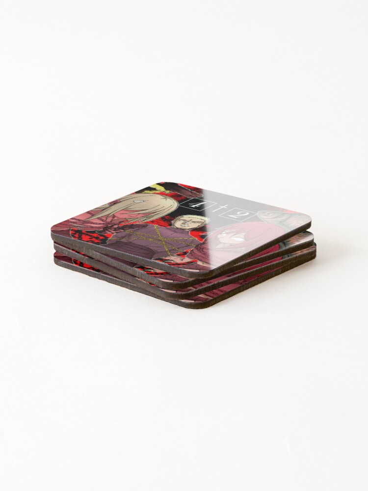 Thumbnail 4 of 5, Coasters (Set of 4), Meaningless Random Numbers designed and sold by RedLenai.