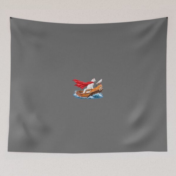 Item preview, Funny Nautical Cat Adventure T-shirt designed and sold by WAJIHLZ.