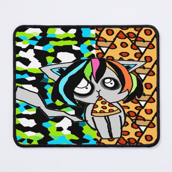 Item preview, Emo Kitty Pizza designed and sold by Rainbowland123.