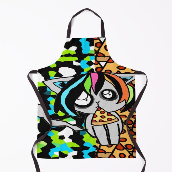 Item preview, Emo Kitty Pizza designed and sold by Rainbowland123.