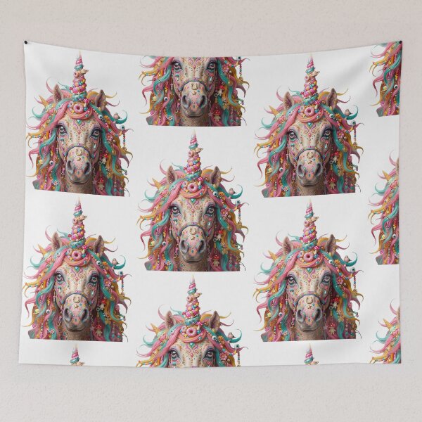 Item preview, Pink unicorn designed and sold by snoWorkshop.