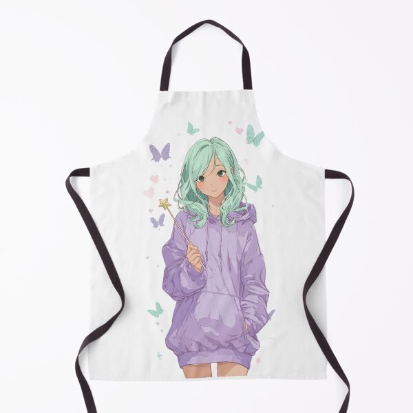 Item preview, Sweet Magical Anime Girl Illustration  designed and sold by LC&LCPlatform.