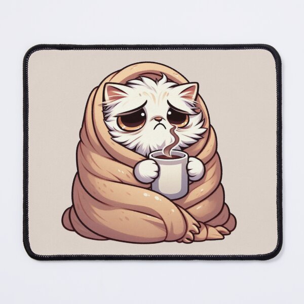 Item preview, Social Battery at Zero | Cozy Cat designed and sold by Safe Haven Pets.
