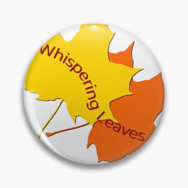 Item preview, Aesthetic Autumn Maple Leaves Graphic with Whispering Leaves Typography 2 designed and sold by ZorianArt.