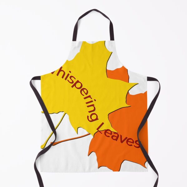 Item preview, Aesthetic Autumn Maple Leaves Graphic with Whispering Leaves Typography 2 designed and sold by ZorianArt.