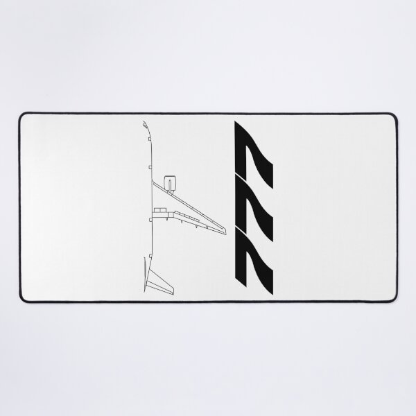 Item preview, 777 Commercial Jetliner Technical Blueprint (Black Edition) designed and sold by Magazine Combate.