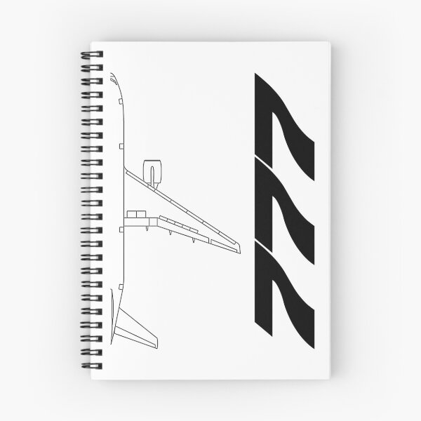 Item preview, 777 Commercial Jetliner Technical Blueprint (Black Edition) designed and sold by Magazine Combate.