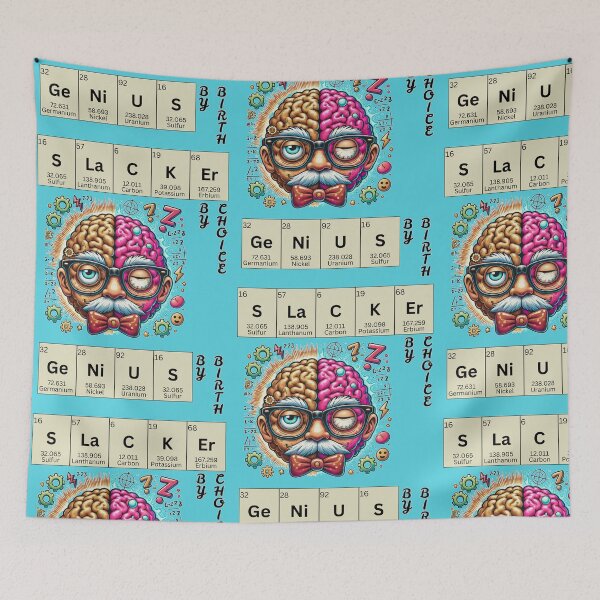 Item preview, Genius and Slacker! designed and sold by Vinaelly.