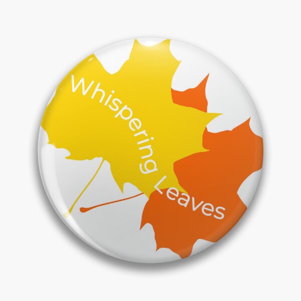 Item preview, Aesthetic Autumn Maple Leaves Graphic with Whispering Leaves Typography designed and sold by ZorianArt.
