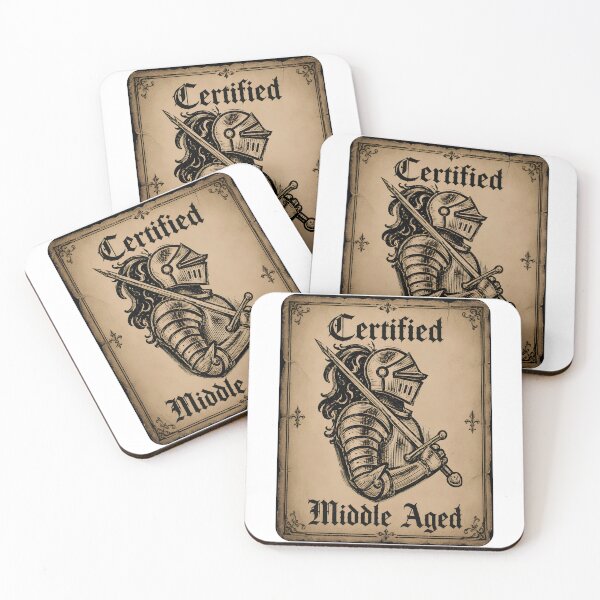 Item preview, Certified Middle Aged  designed and sold by ketocammo.
