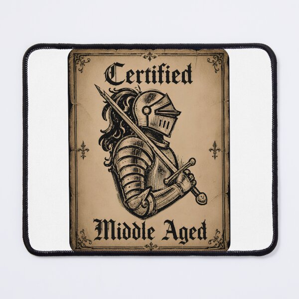 Item preview, Certified Middle Aged  designed and sold by ketocammo.