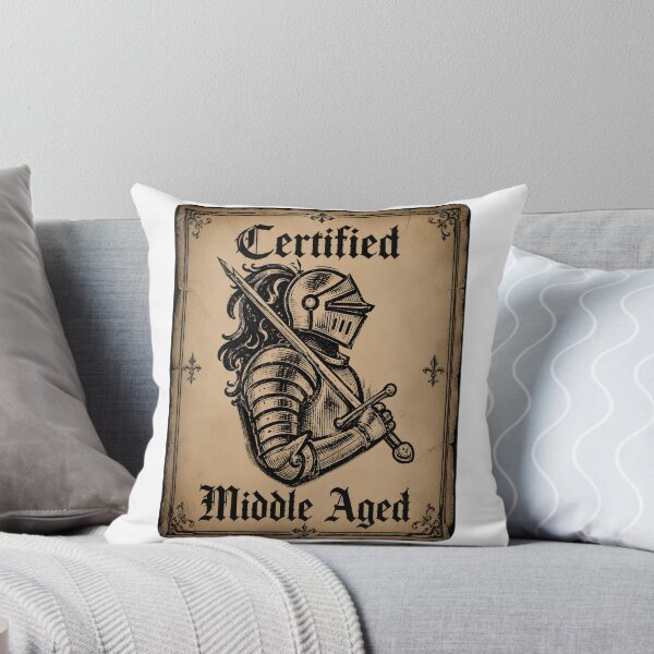 Item preview, Certified Middle Aged  designed and sold by ketocammo.