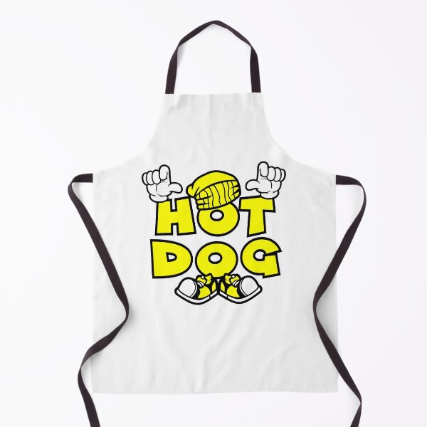 Item preview, HOT DOG - FOOD Cartoon Character Bold Retro designed and sold by NFTWords.