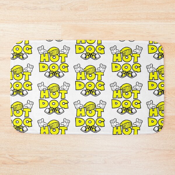 Item preview, HOT DOG - FOOD Cartoon Character Bold Retro designed and sold by NFTWords.