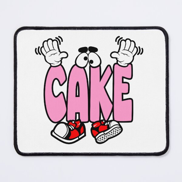 Item preview, CAKE - FOOD Typography Character Bold Funny designed and sold by NFTWords.