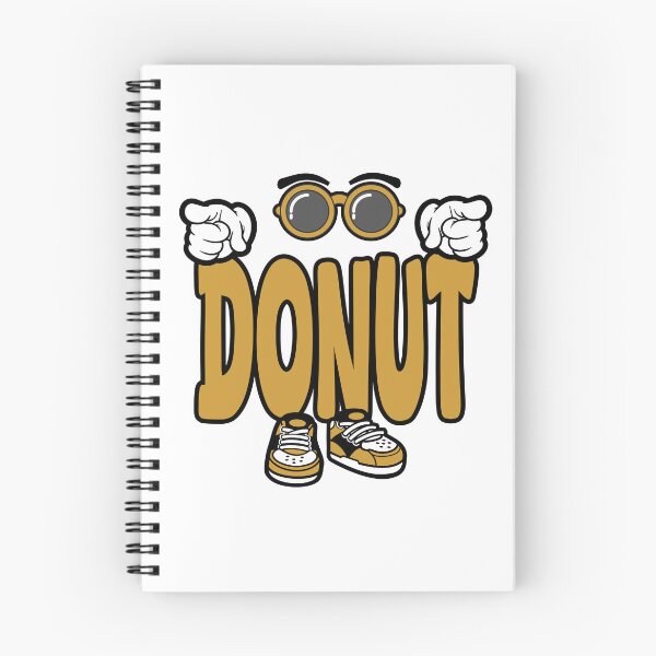 Item preview, DONUT - FOOD Words Character Bold Retro designed and sold by NFTWords.