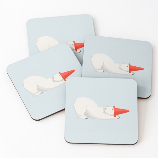Item preview, Cone Head Polar Bear designed and sold by TurquoiseBird.