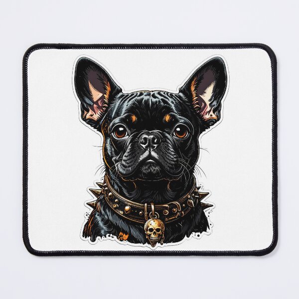 Item preview, Gothic French Bulldog Portrait designed and sold by BetweenForms.