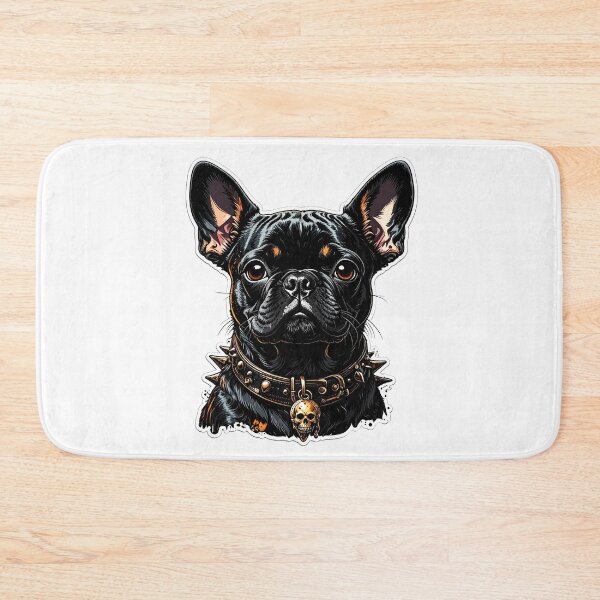 Item preview, Gothic French Bulldog Portrait designed and sold by BetweenForms.
