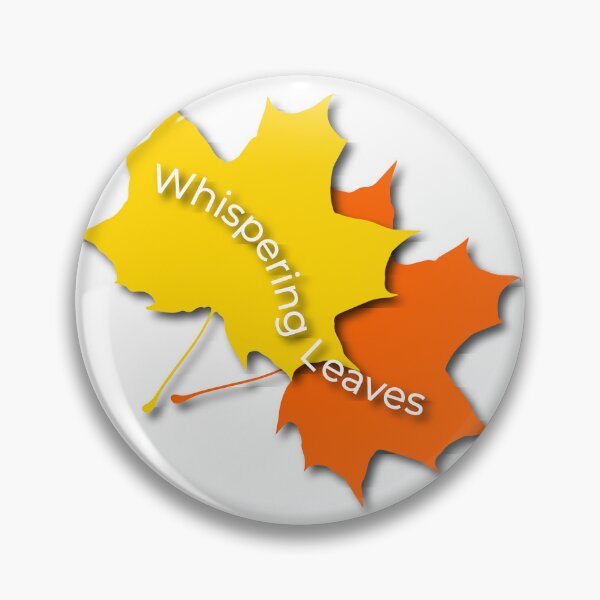 Item preview,  Aesthetic Autumn Maple Leaves Graphic with Whispering Leaves Typography 3 designed and sold by ZorianArt.