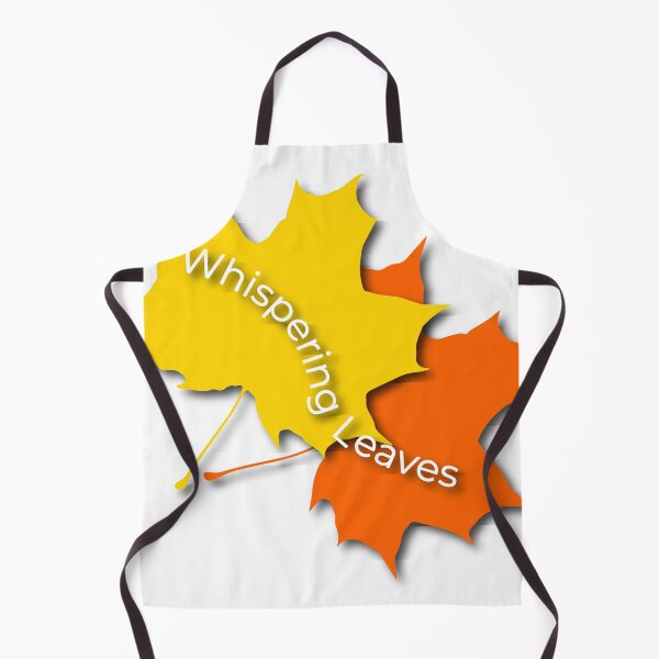 Item preview, Aesthetic Autumn Maple Leaves Graphic with Whispering Leaves Typography 3 designed and sold by ZorianArt.