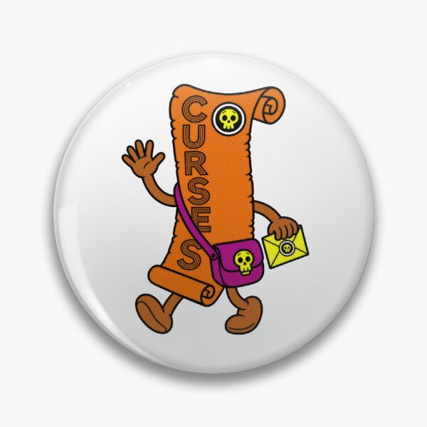 Item preview, Scrolliver the Curse Delivery Monster designed and sold by ben.comictell.