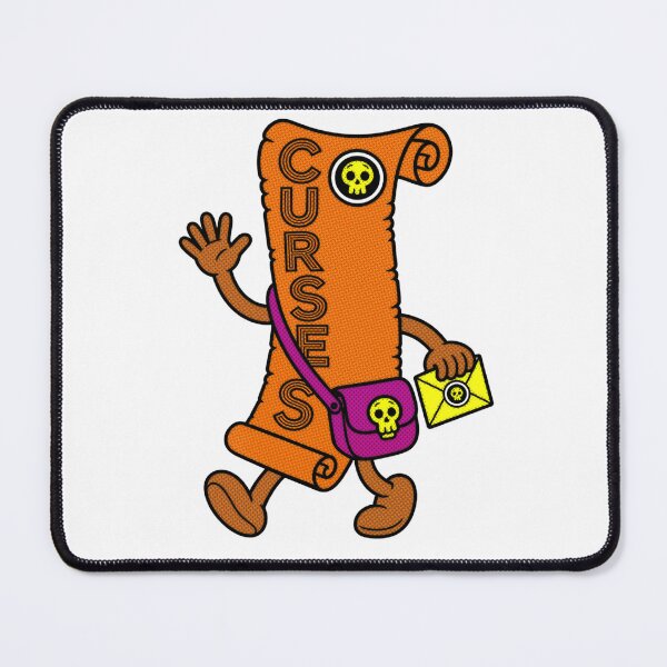 Item preview, Scrolliver the Curse Delivery Monster designed and sold by ben.comictell.