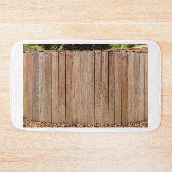 Item preview, Wooden Plank Fence Outdoors with Natural Wood Texture in Daylight designed and sold by Nmallia.