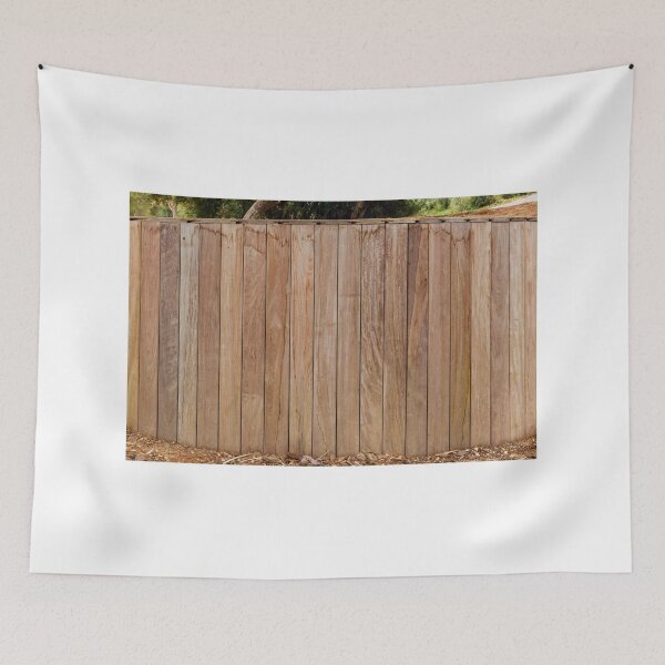 Item preview, Wooden Plank Fence Outdoors with Natural Wood Texture in Daylight designed and sold by Nmallia.