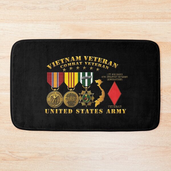 Item preview, Army - Vietnam Vet - w Medals - VN - 1st Brigade, 5th Infantry Division (Mechanized) - 3D Enhanced X 300 designed and sold by Military Insignia Products.