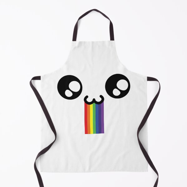 Item preview, Cute kawaii owo drooling rainbow face designed and sold by BlushyPrint.